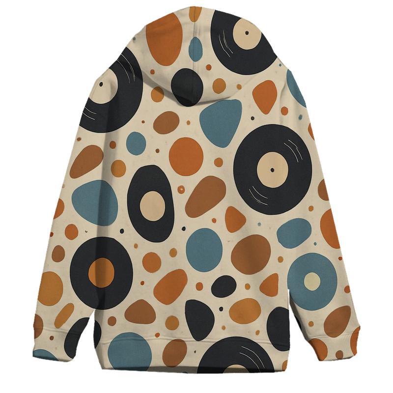 Terrazzo Record Shop Pebbles premium hoodies