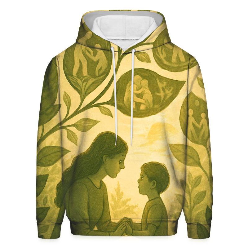 The Garden She Grows In Us Lessons That Bloom Slowly embroidered hoodies