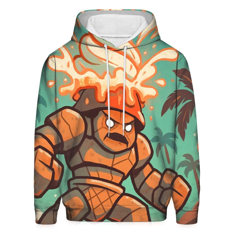 Volcano Gelato Sentinel printed hoodies
