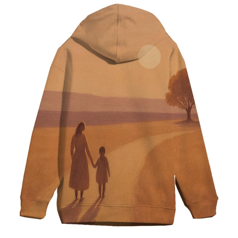 Two Shadows At Sunset One Love Across Years lightweight hoodies