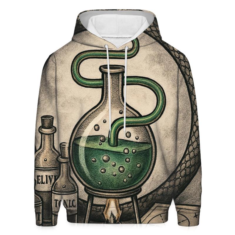 Alchemy Vessel Ouroboros Distillation hoodie trends