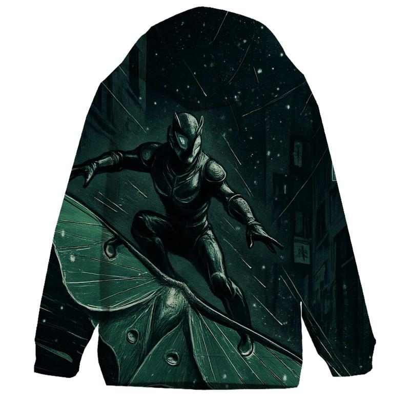 Shattered Mirror Moth Rider premium hoodies