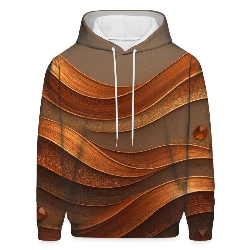 Copper Mirage Dunes zip-up hoodies