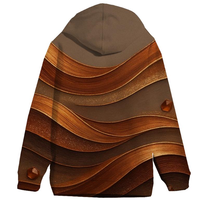 Copper Mirage Dunes zip-up hoodies