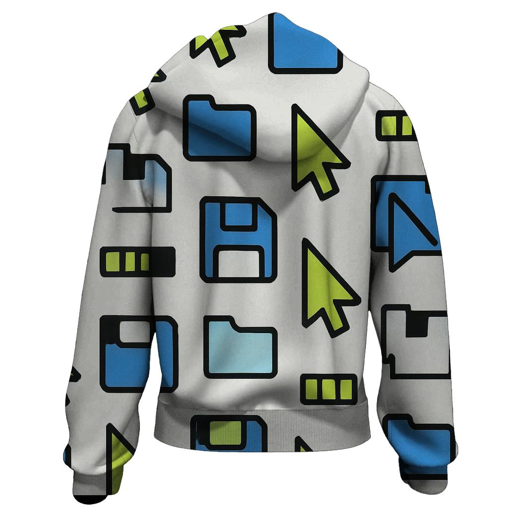 Home Computer Startup Icons heavyweight hoodies