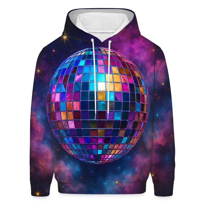 Disco Nebula Mosaic pullover hoodies