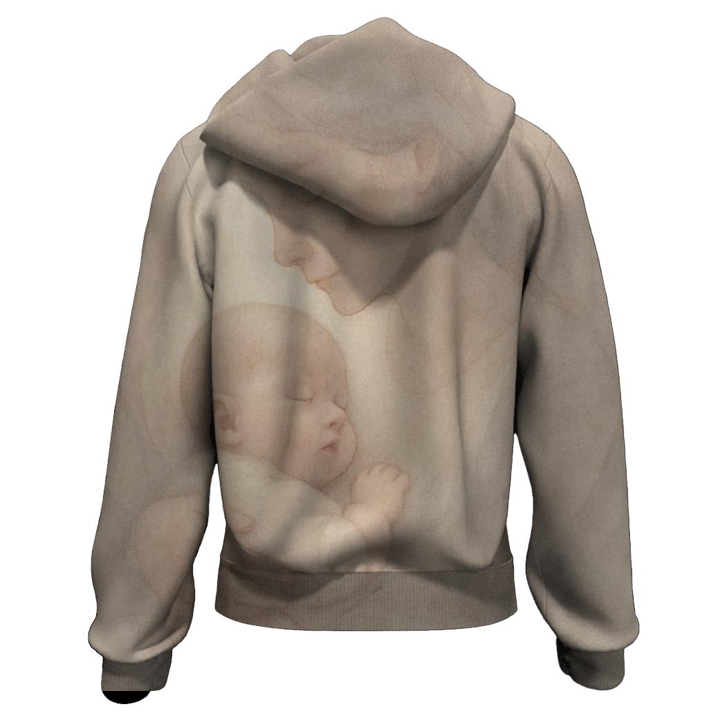 The First Shelter A Mothers Love Before Words heavyweight hoodies