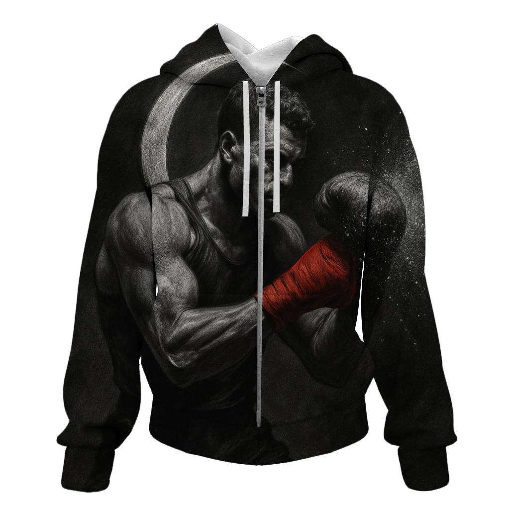 Lunar Crest Boxing Uppercut hoodies fashion