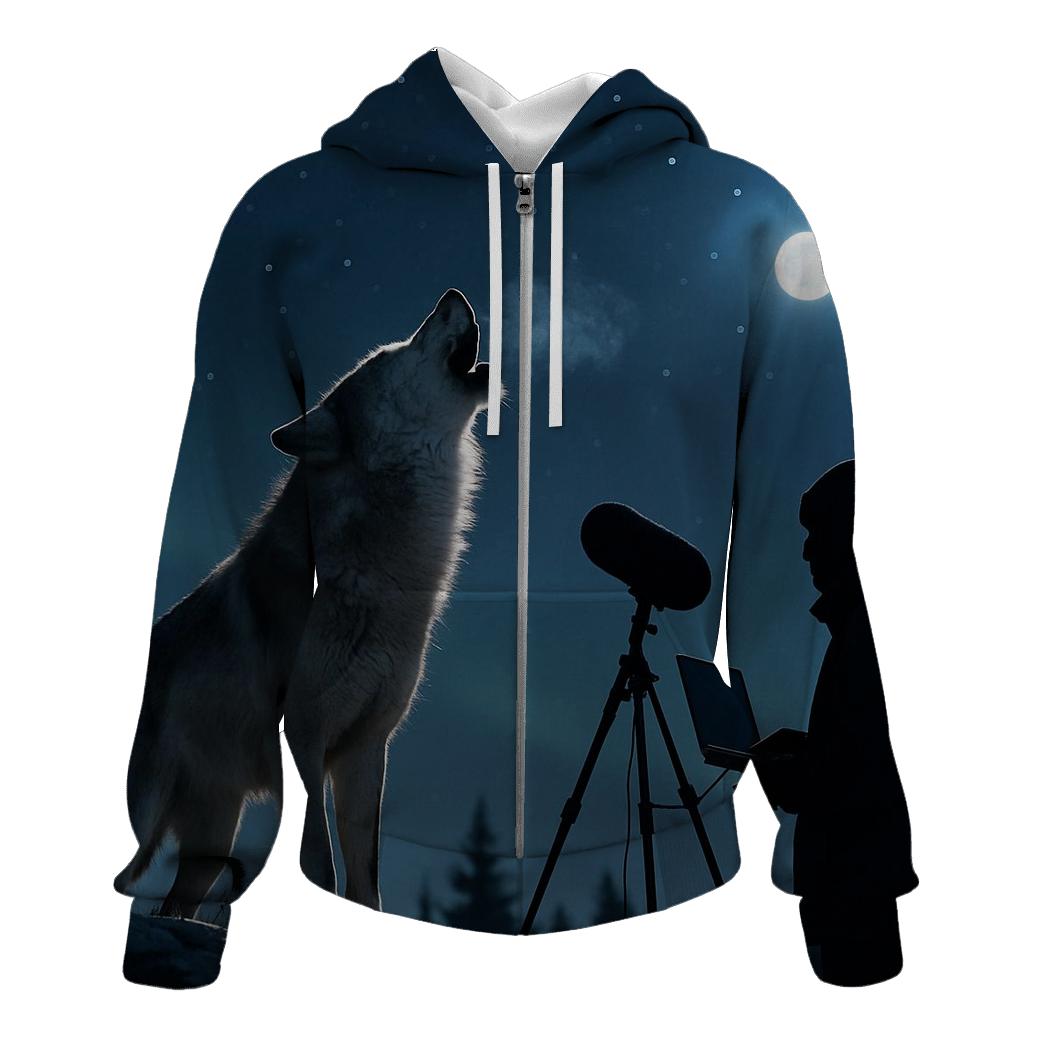 Night Howl Measured By Bioacoustics Team custom hoodies