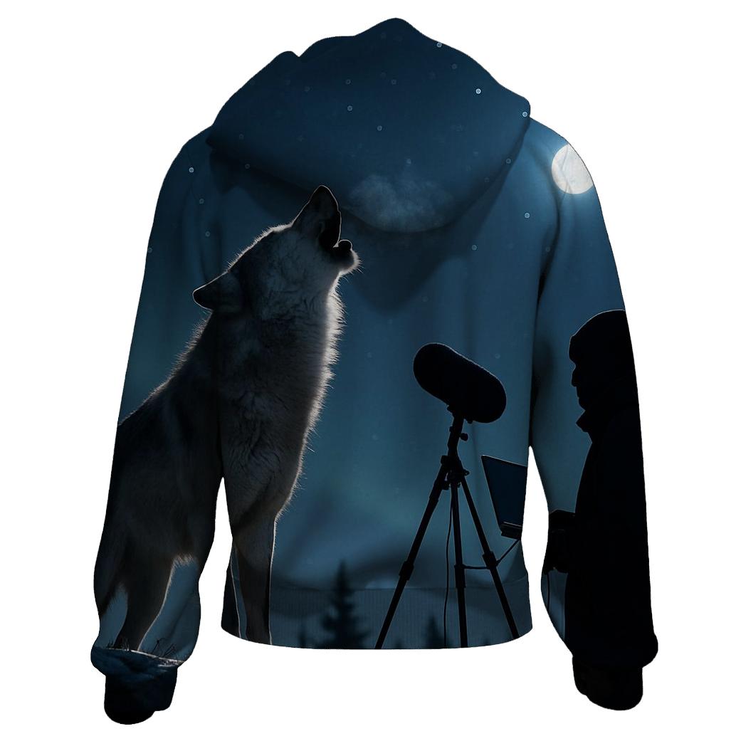 Night Howl Measured By Bioacoustics Team custom hoodies
