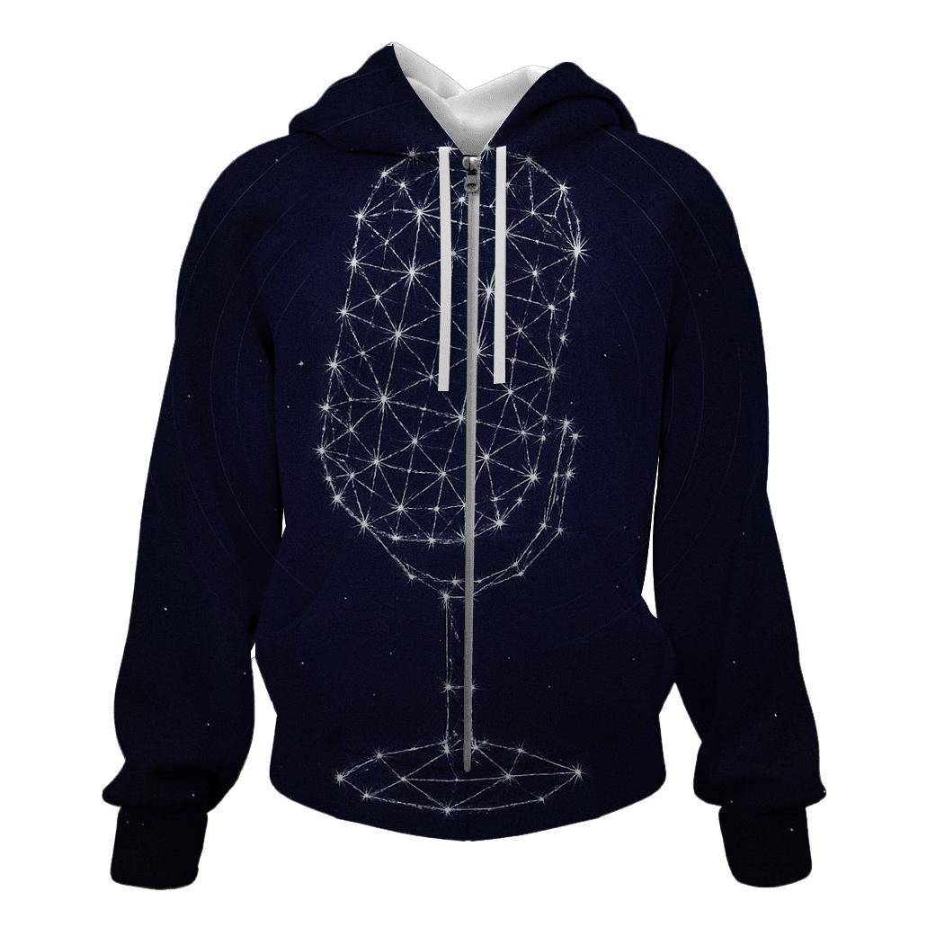 Microphone Constellation Bloom lightweight hoodies