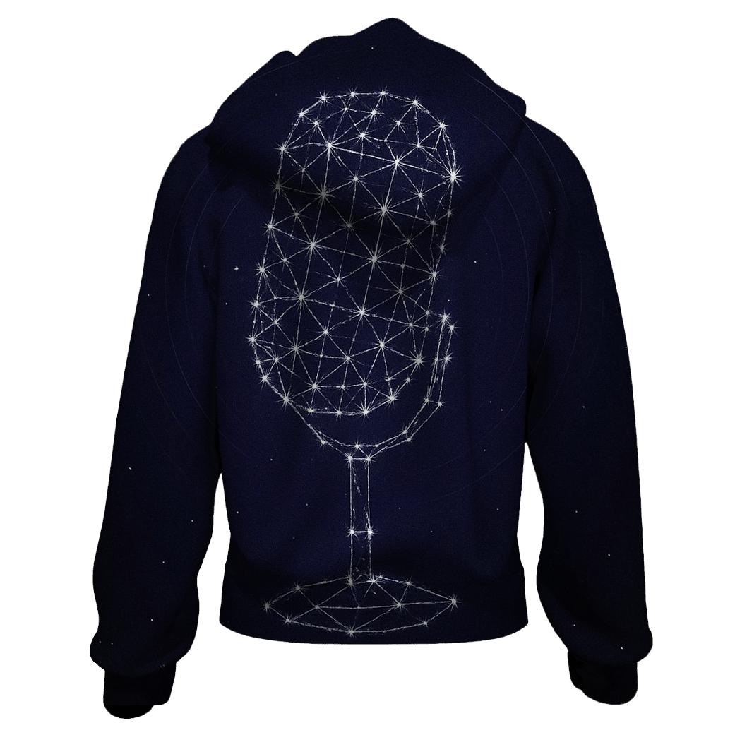 Microphone Constellation Bloom lightweight hoodies