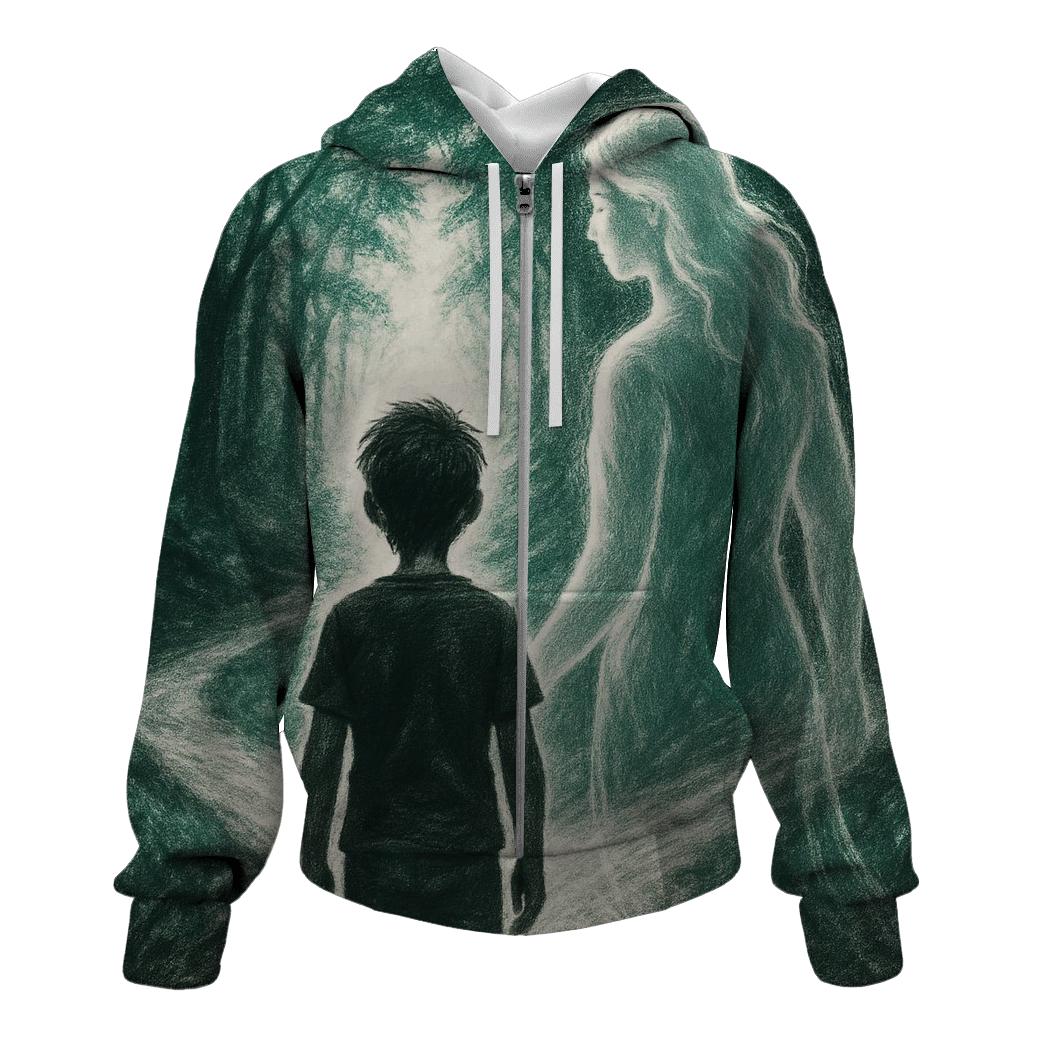 The Echo She Leaves In Every Brave Choice printed hoodies