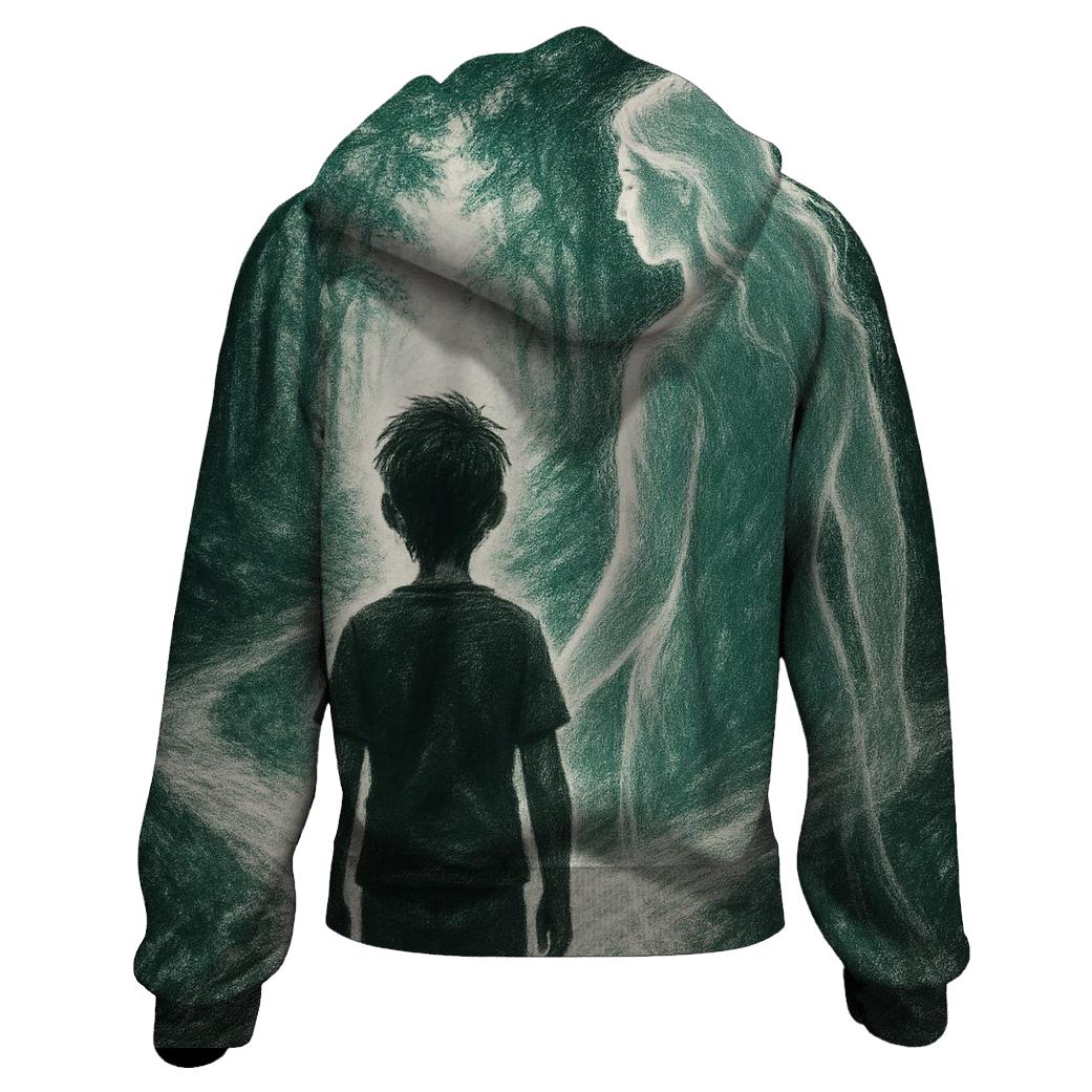 The Echo She Leaves In Every Brave Choice printed hoodies
