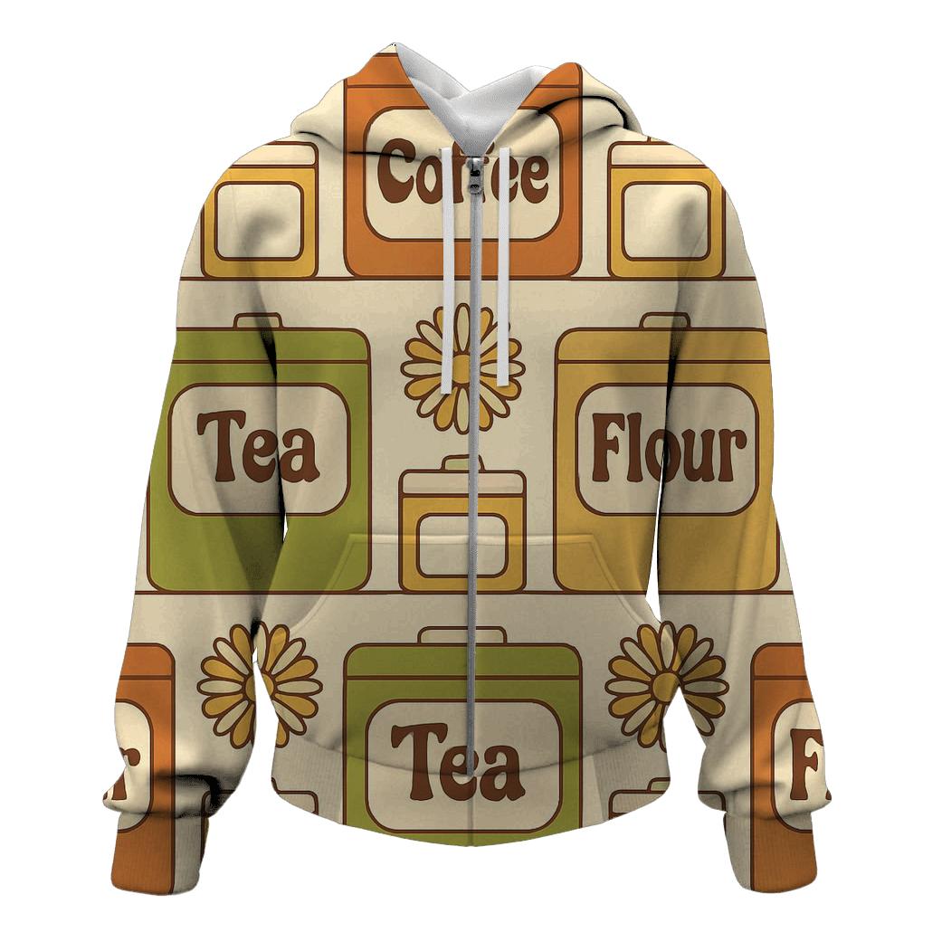 Sunburst Kitchen Canister Labels hoodies fashion