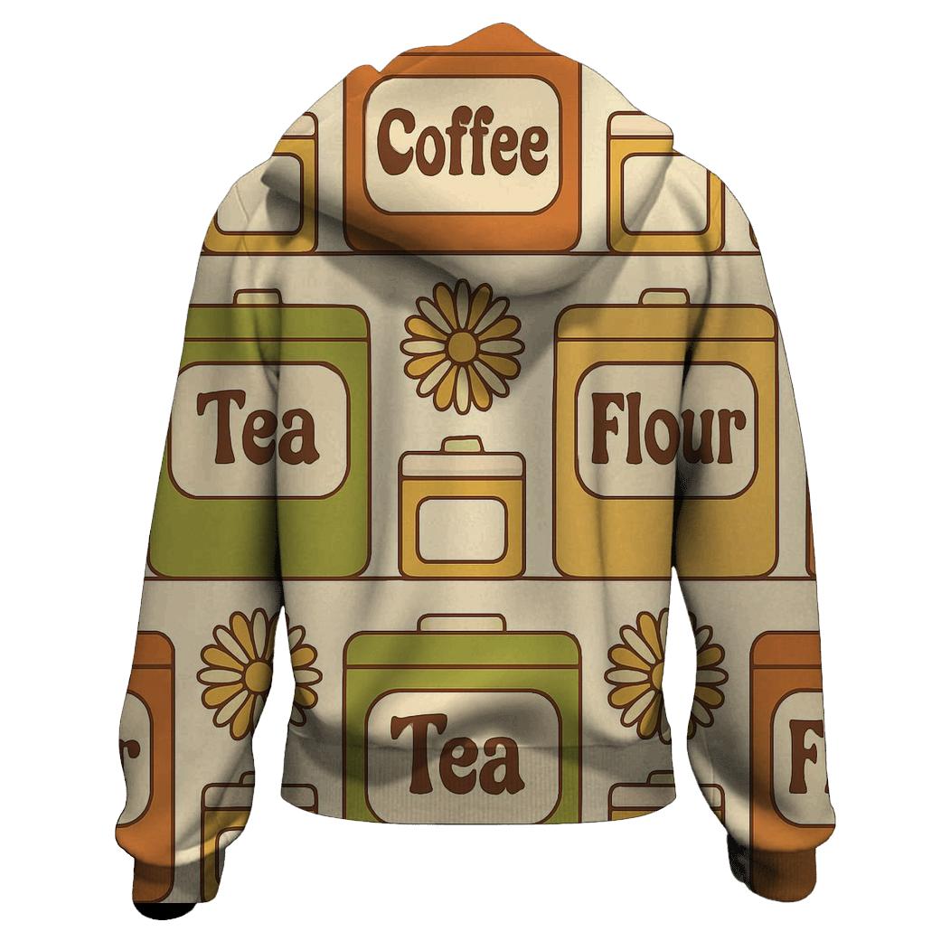 Sunburst Kitchen Canister Labels hoodies fashion