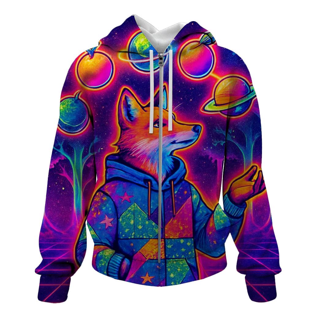 Neon Orchard Mirage designer hoodies