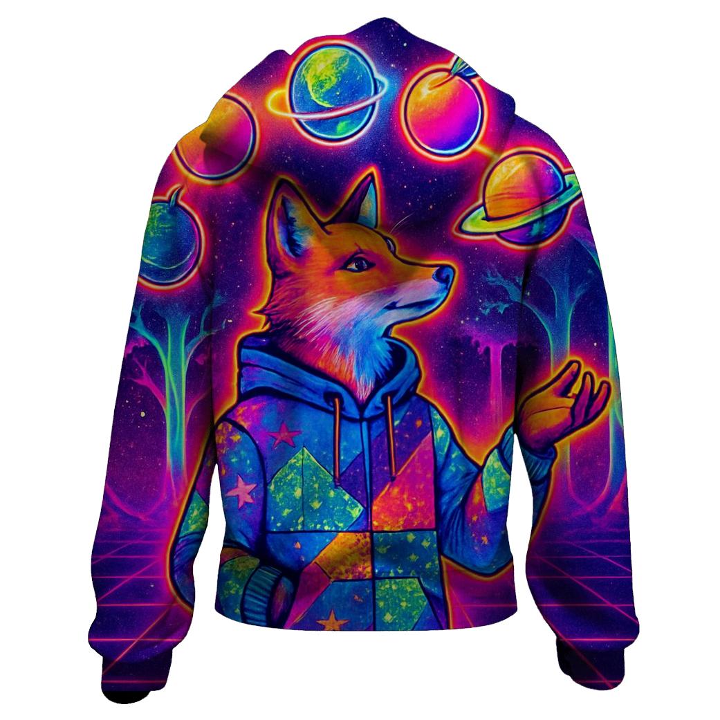 Neon Orchard Mirage designer hoodies