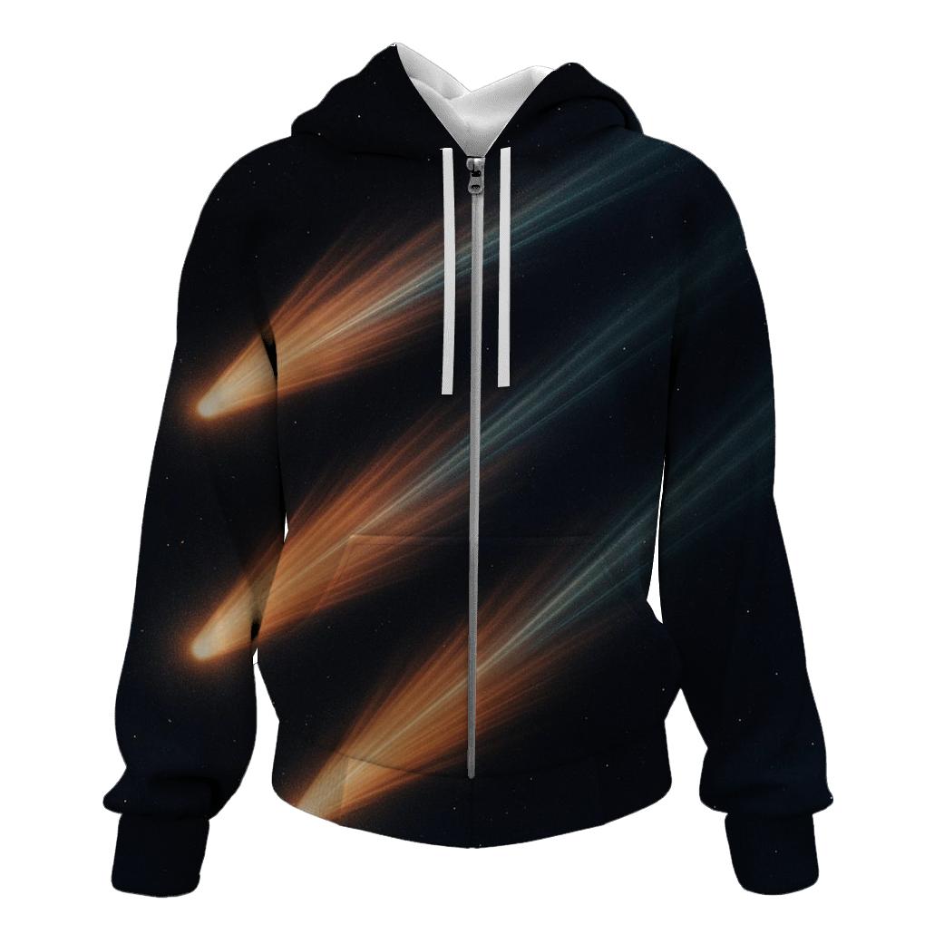 Comet Trail Fan And Ion Streaks hoodie trends