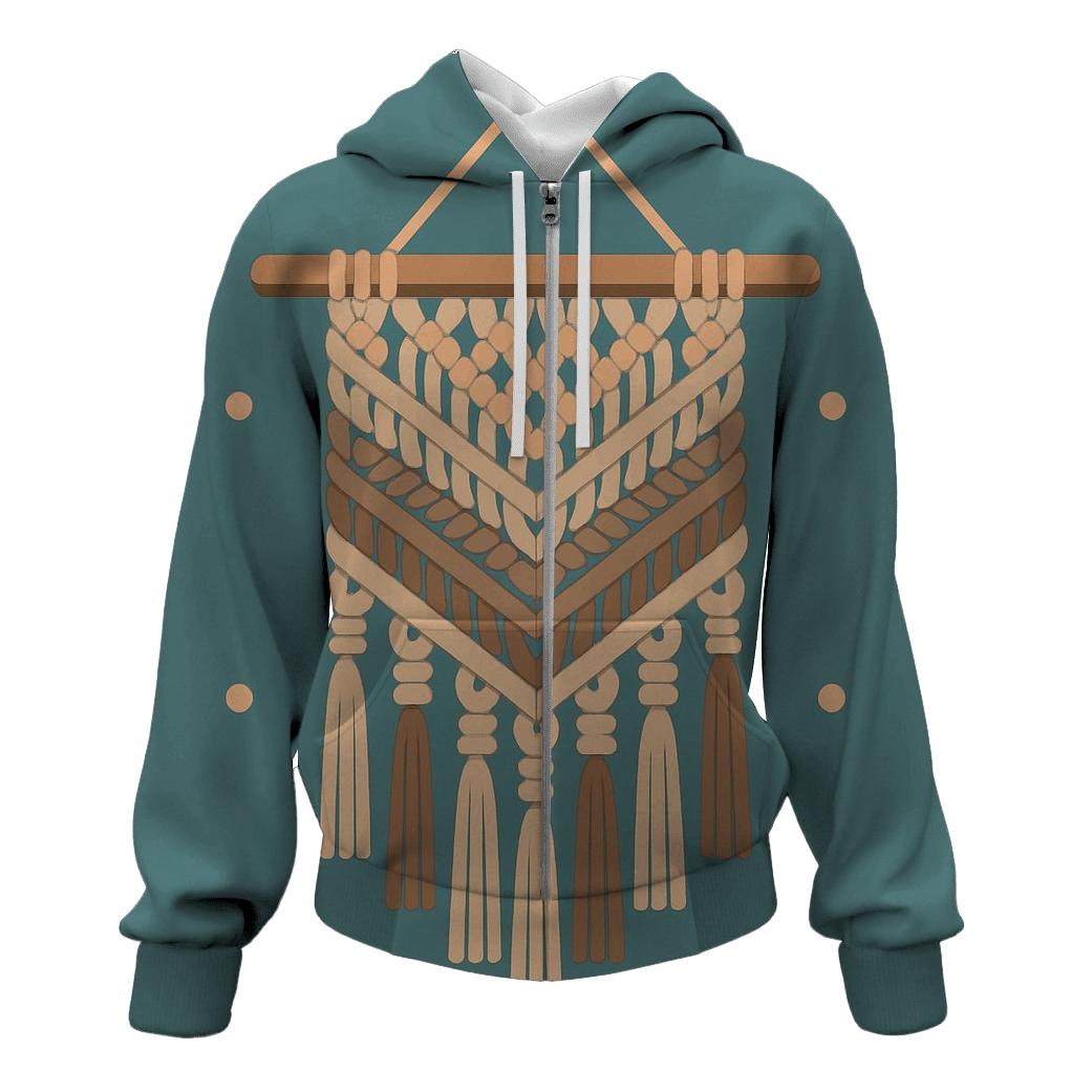 Macrame Wall Hanging Symmetry lightweight hoodies