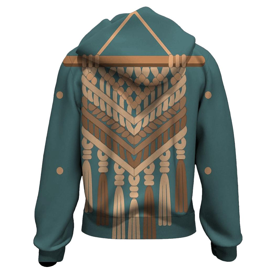 Macrame Wall Hanging Symmetry lightweight hoodies