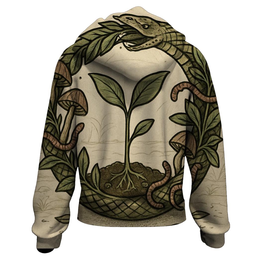 Garden Compost Ouroboros heavyweight hoodies
