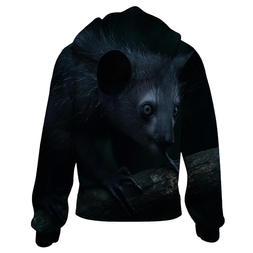 Midnight Forager Aye Aye premium hoodies