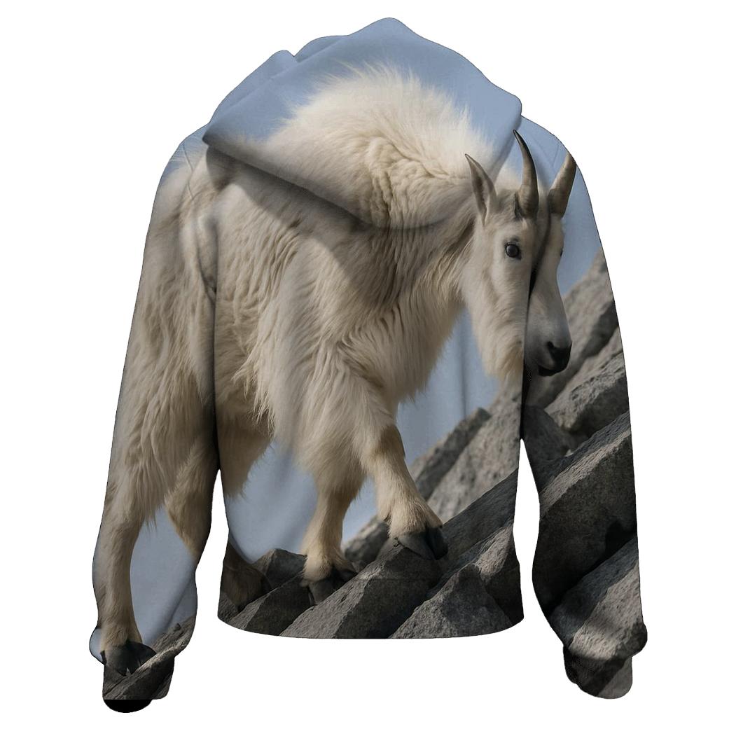 Alpine Scree Traverse Mountain Goat heavyweight hoodies