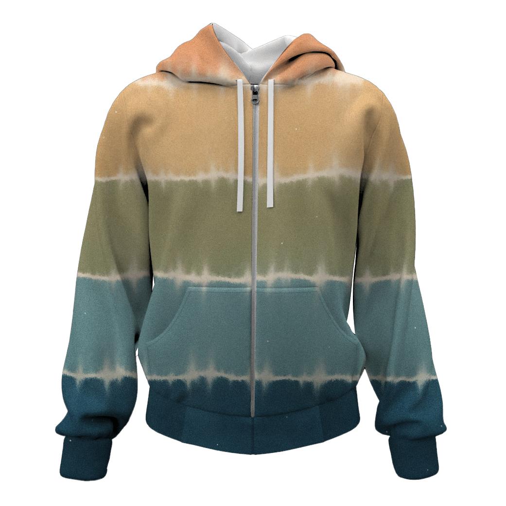 Horizon Stripe Planetary Atmospheres heavyweight hoodies