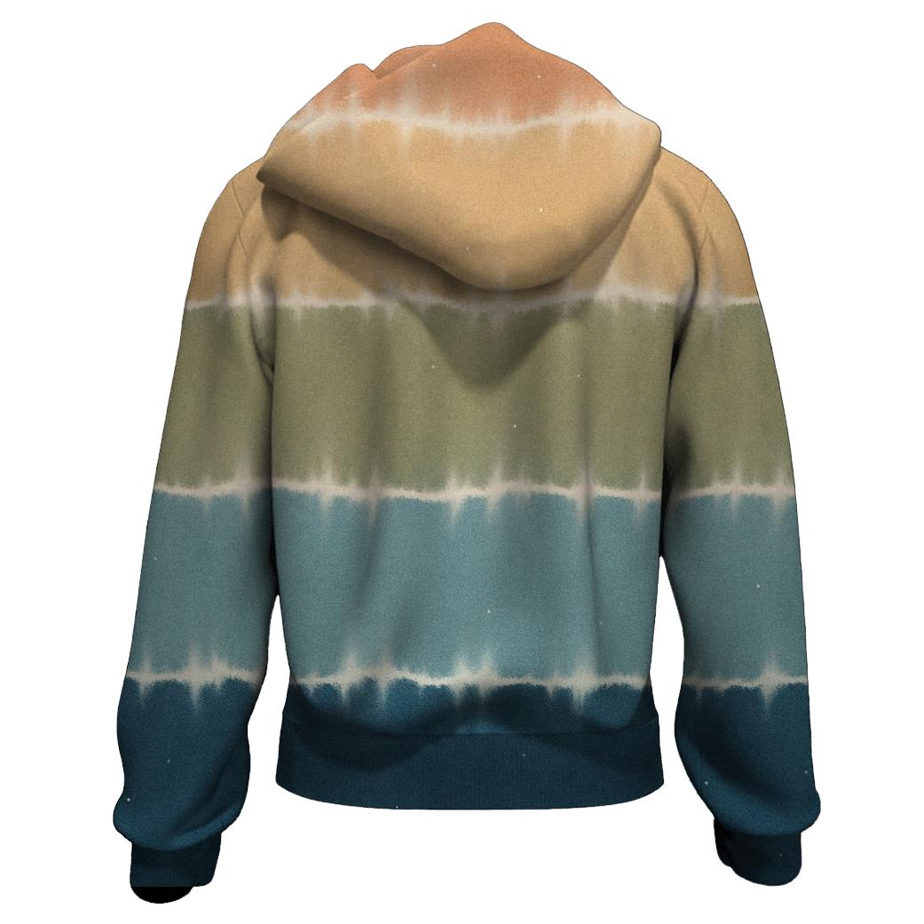 Horizon Stripe Planetary Atmospheres heavyweight hoodies