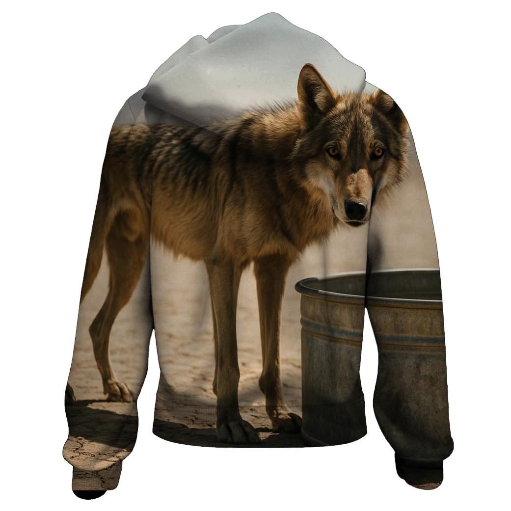 Heat Haze Standoff At Desert Water Trough custom hoodies