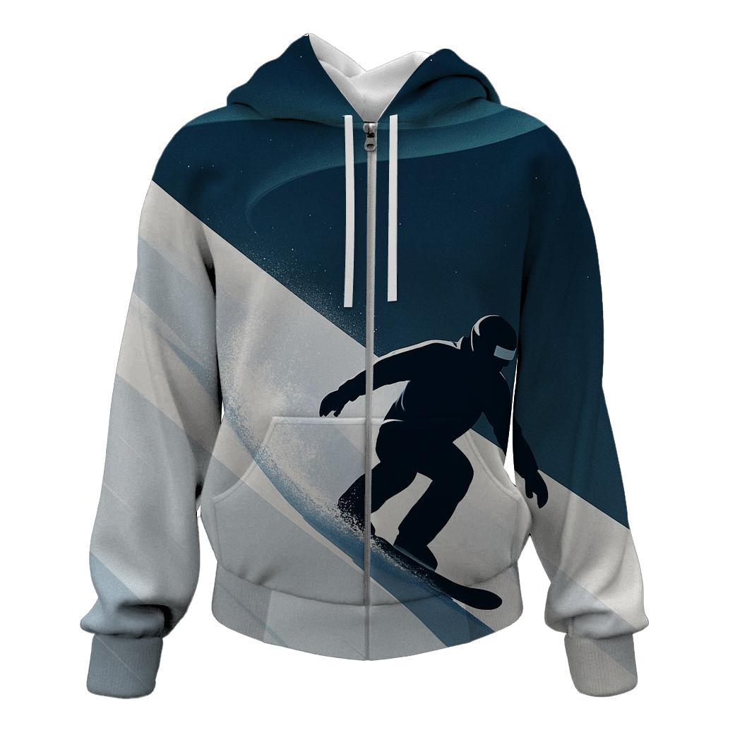 Polar Night Snowboard Carve pullover hoodies