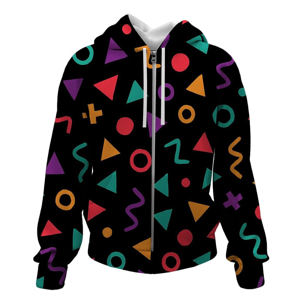 Arcade Carpet Confetti hoodie styles