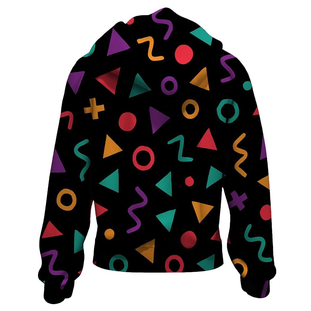 Arcade Carpet Confetti hoodie styles