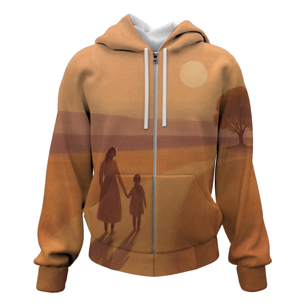 Two Shadows At Sunset One Love Across Years lightweight hoodies