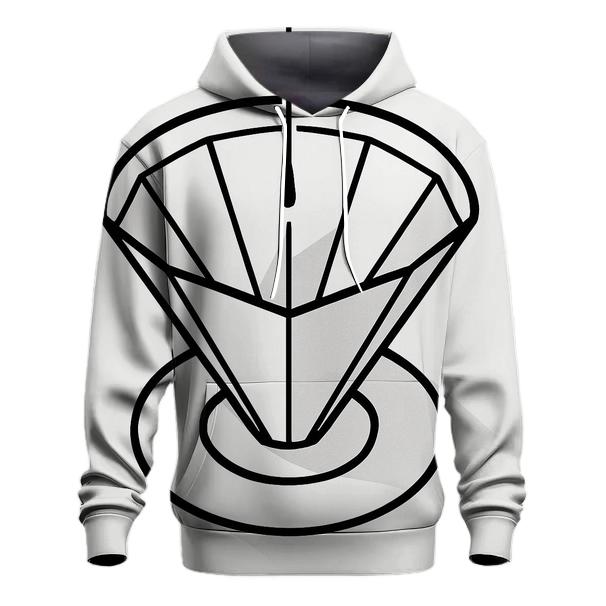 Filter Fold Geometry lightweight hoodies