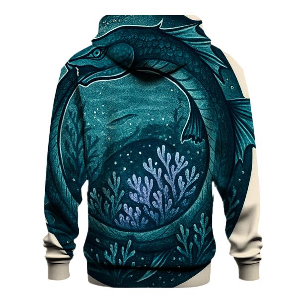Aurora Reef Ouroboros heavyweight hoodies