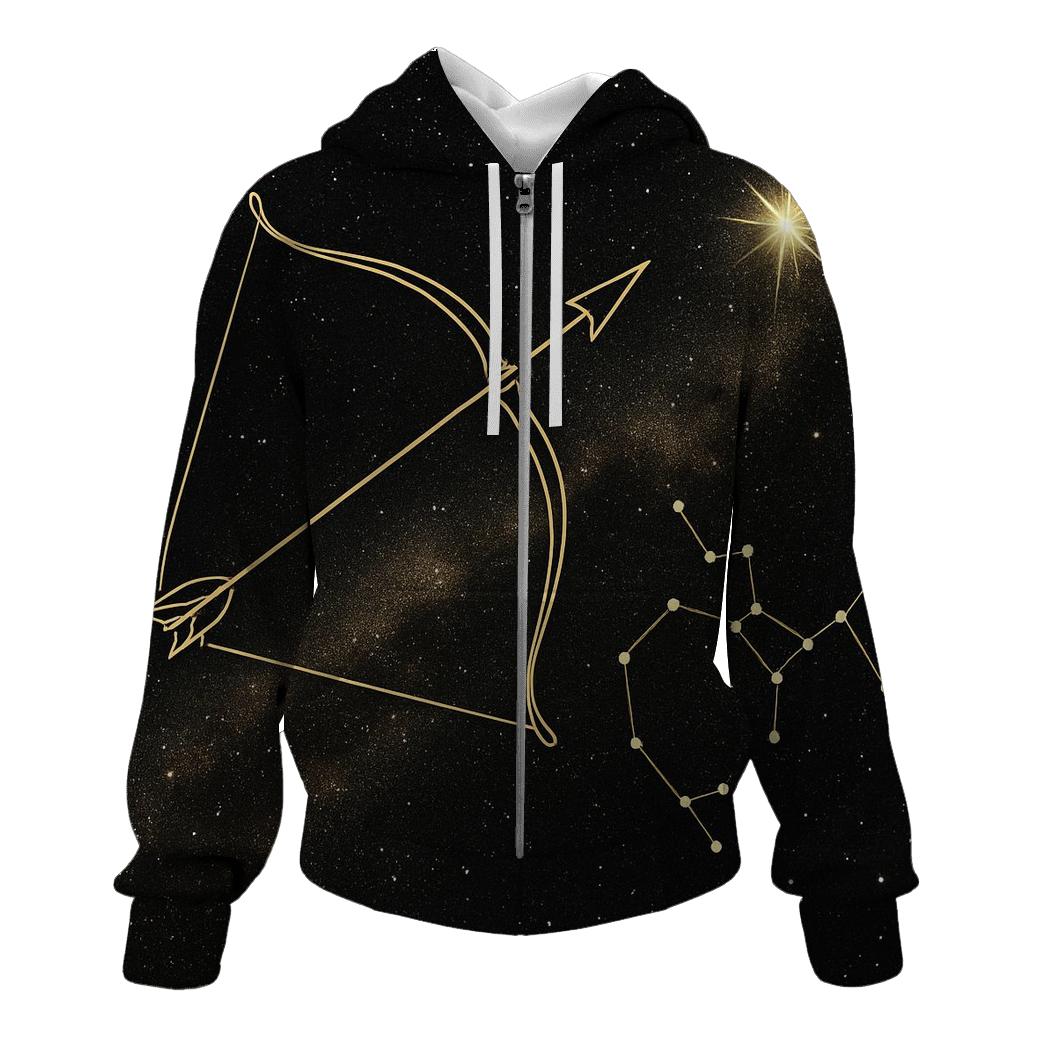 Sagittarius Archer Milky Way Aim hoodie designs