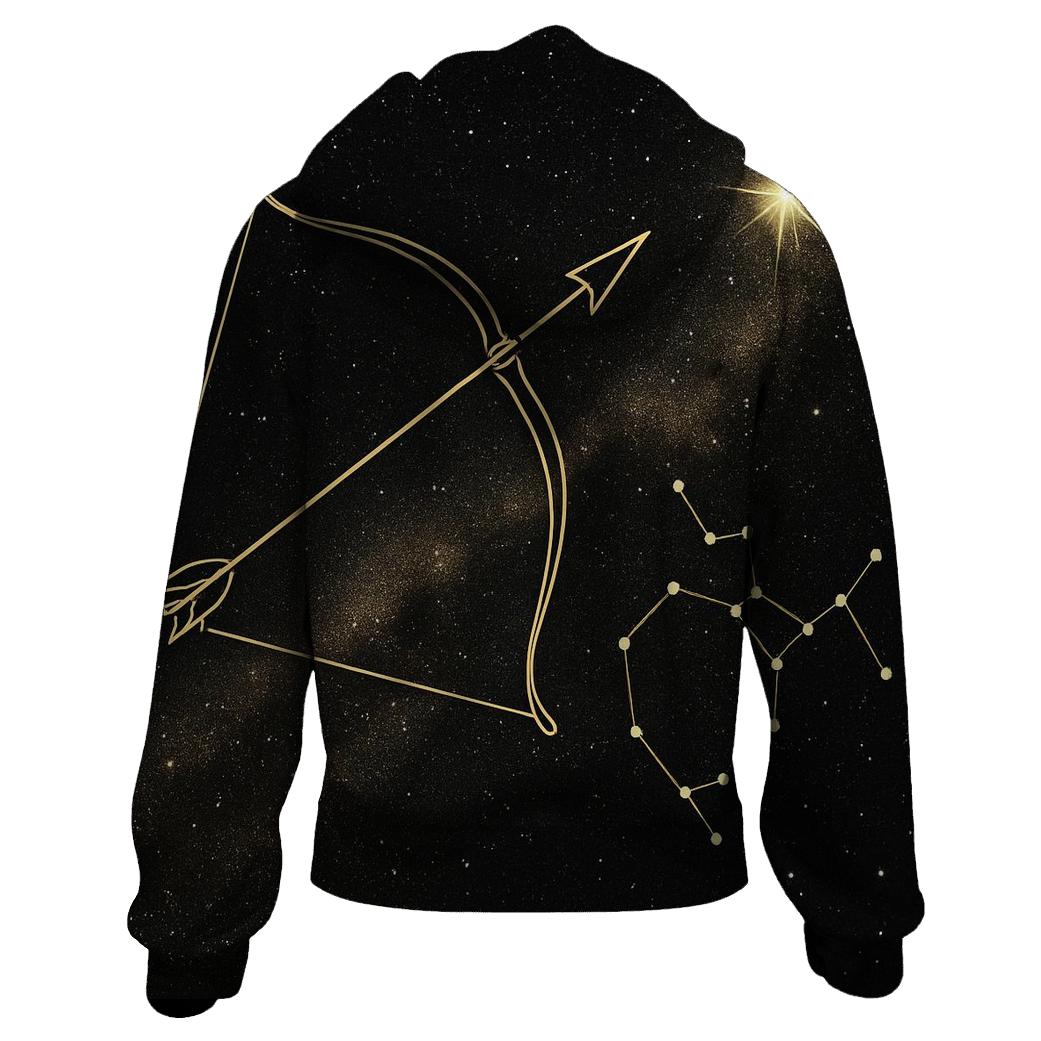 Sagittarius Archer Milky Way Aim hoodie designs
