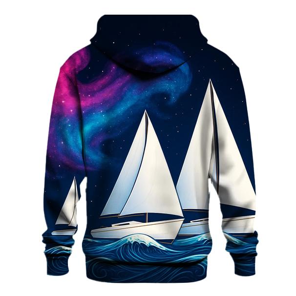 Nebula Wave Sailing Regatta embroidered hoodies
