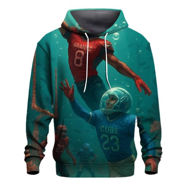 Underwater Coral Gridiron Braves Versus Cubs hoodie designs