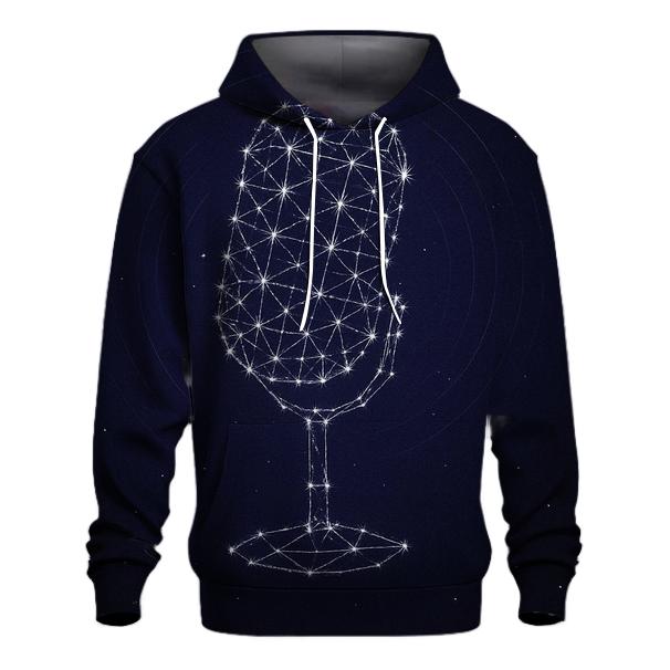 Microphone Constellation Bloom printed hoodies