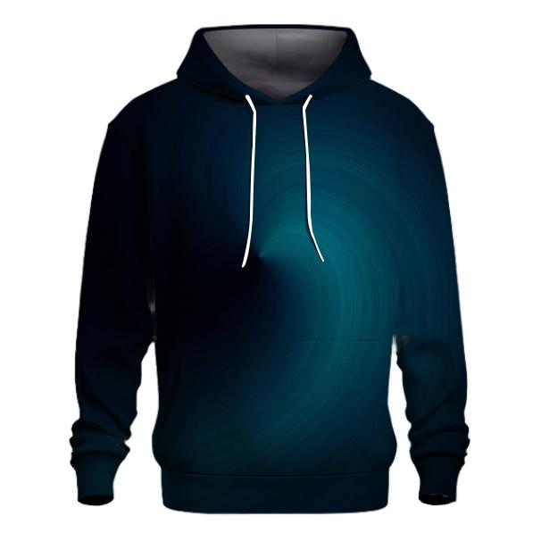 Midnight Teal Vortex pullover hoodies
