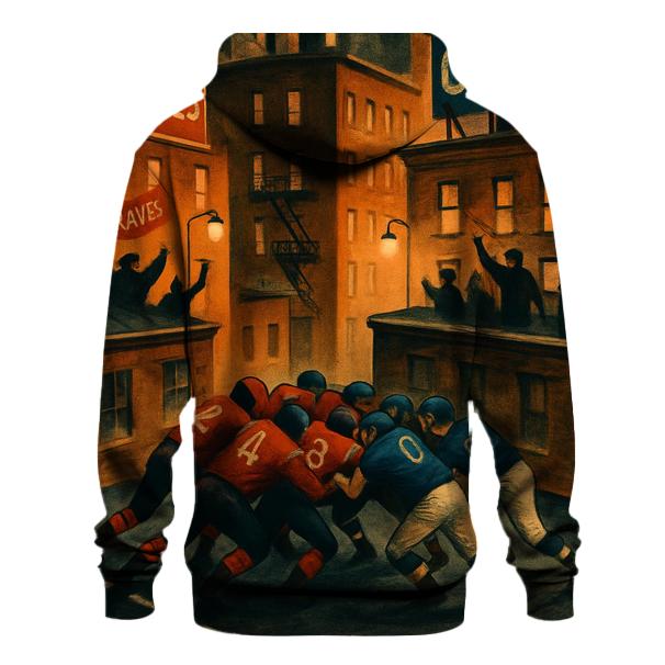 Rooftop City Block Scrimmage Braves Versus Cubs hoodie styles