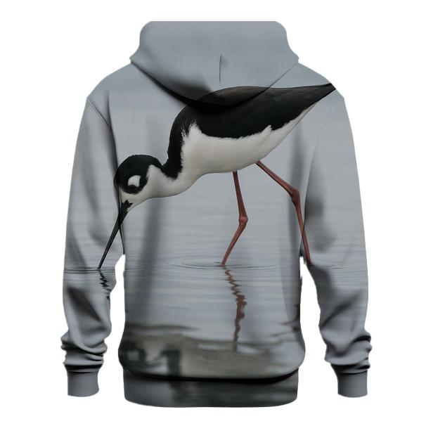 Estuary Mirror Black Necked Stilt hoodies fashion