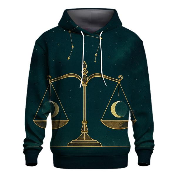 Libra Equinox Balance Moon Phases premium hoodies