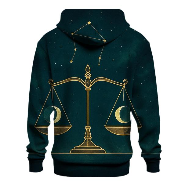 Libra Equinox Balance Moon Phases premium hoodies