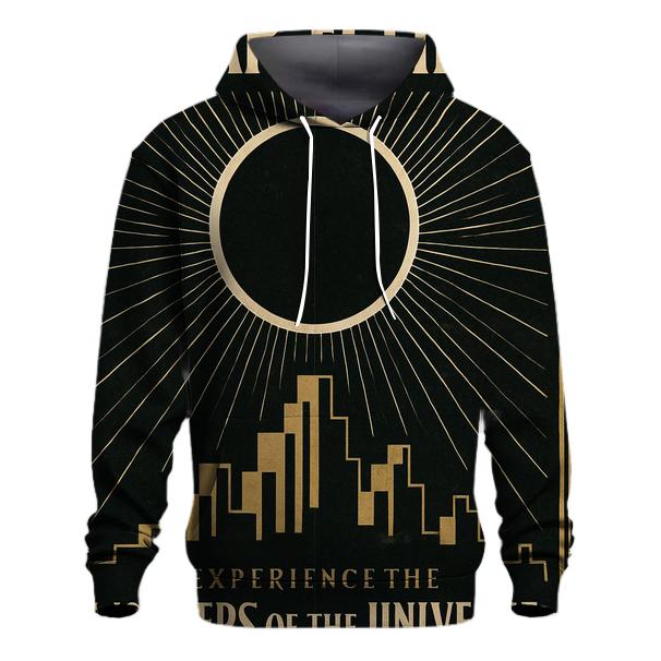 Art Deco Eclipse Theater Poster hoodie styles