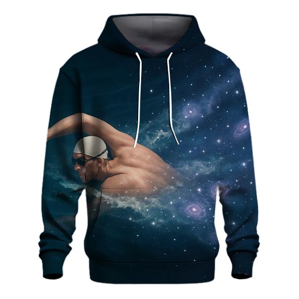 Deep Sea Galaxy Swimming Freestyle pullover hoodies