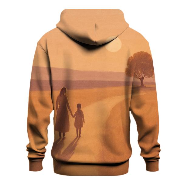 Two Shadows At Sunset One Love Across Years graphic hoodies